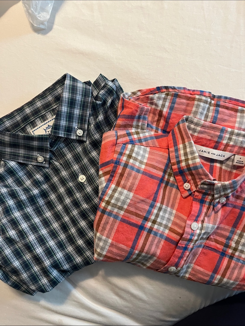 Southern Tides & Janie and Jack Button Down Button-Down Shirts 4-5